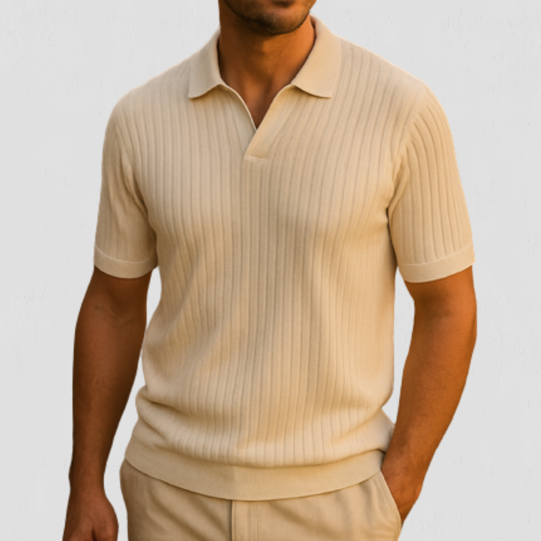 Enrico™ | Premium Ribbed Polo