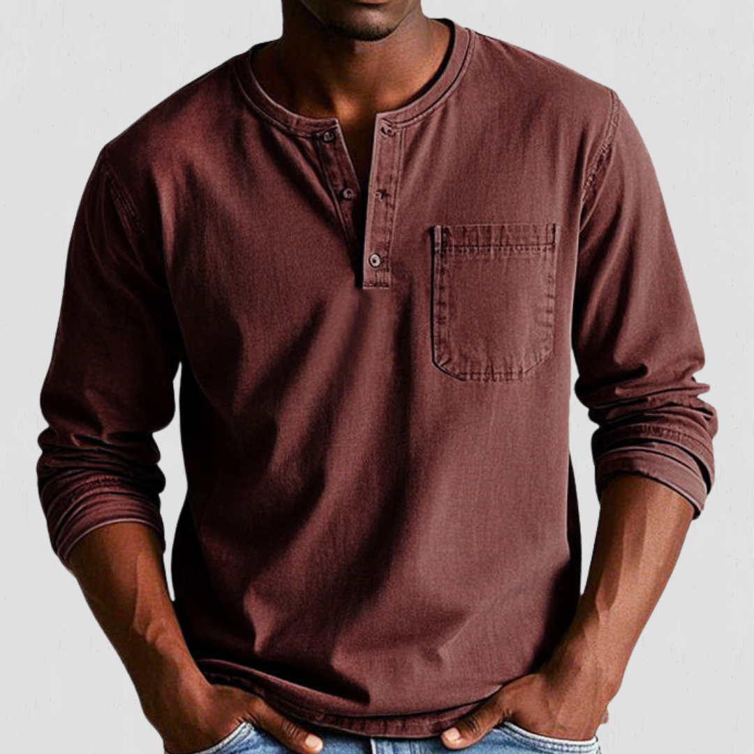 Marco™ | Camicia casual premium a maniche lunghe