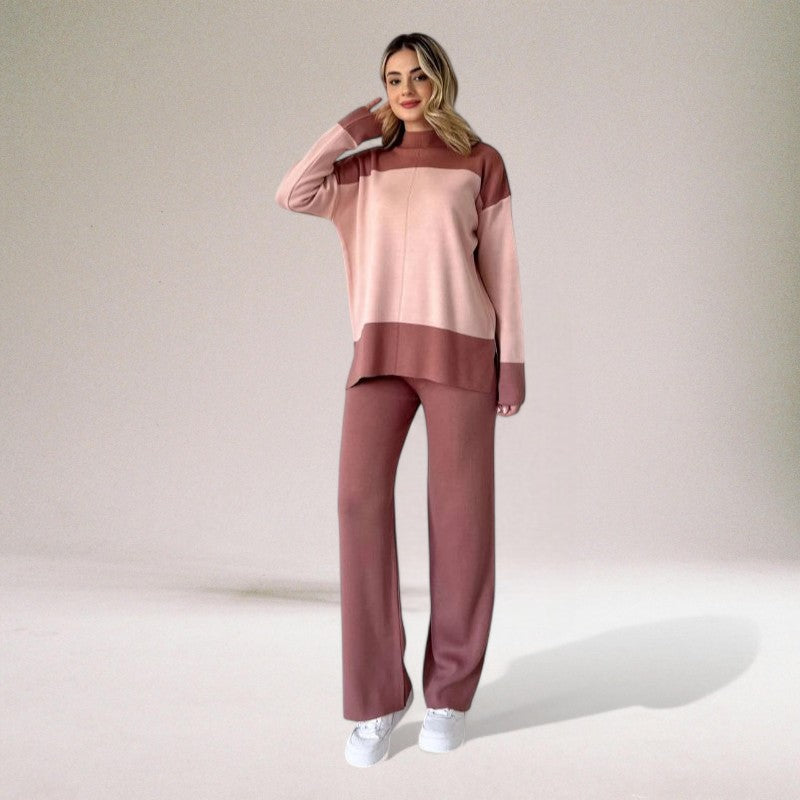 Vera Classe™ | Il set felpa chic bicolore