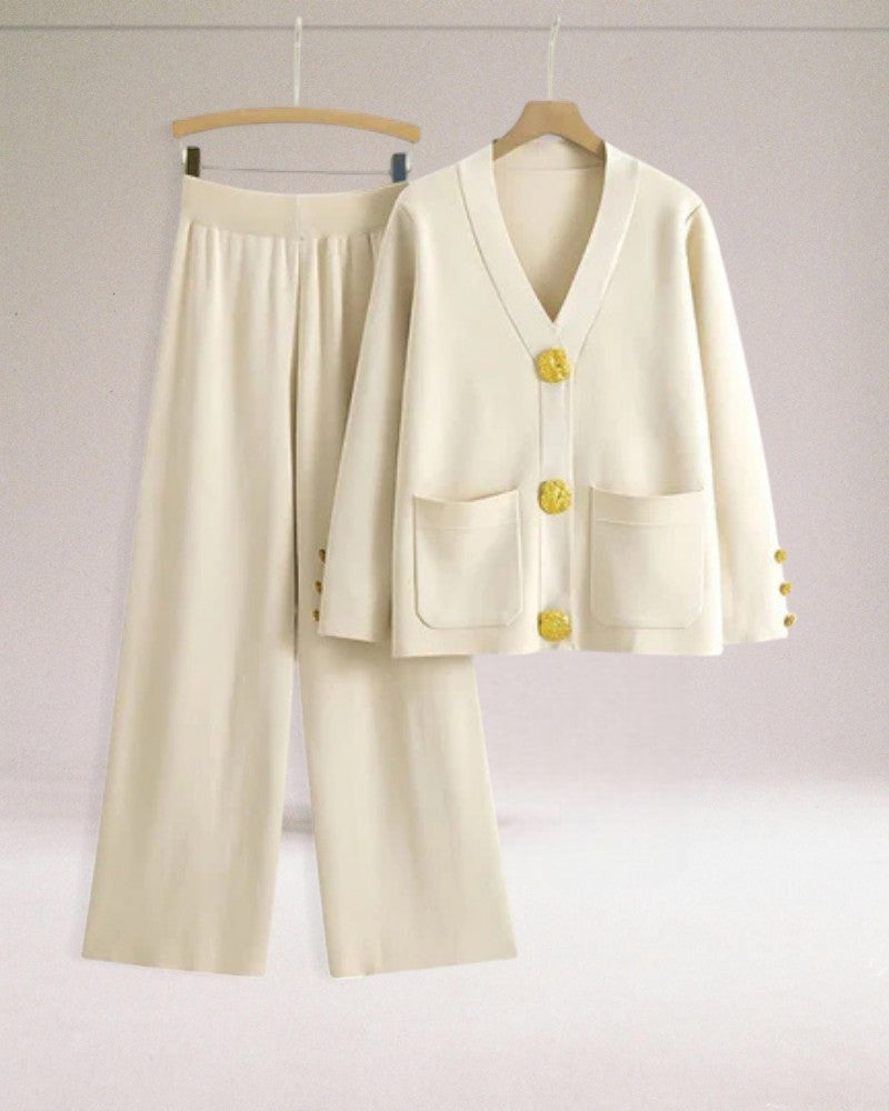 Vera Classe™ | Ensemble di maglia accogliente e chic