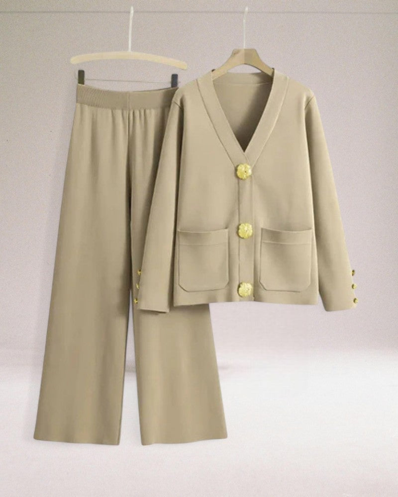 Vera Classe™ | Ensemble di maglia accogliente e chic