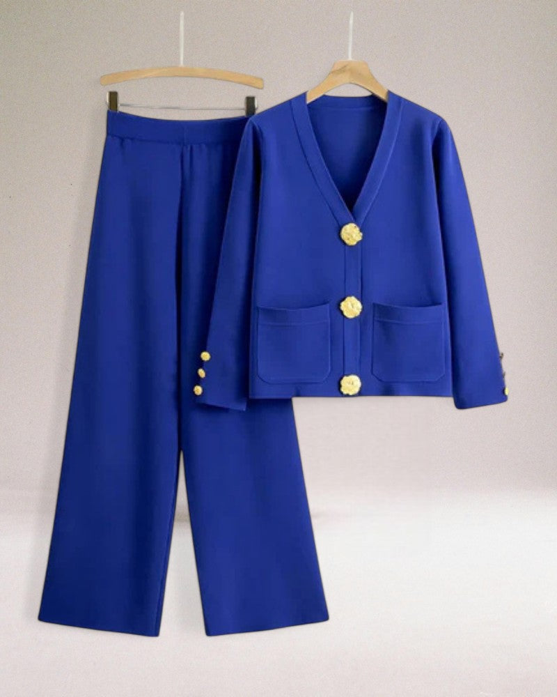 Vera Classe™ | Ensemble di maglia accogliente e chic