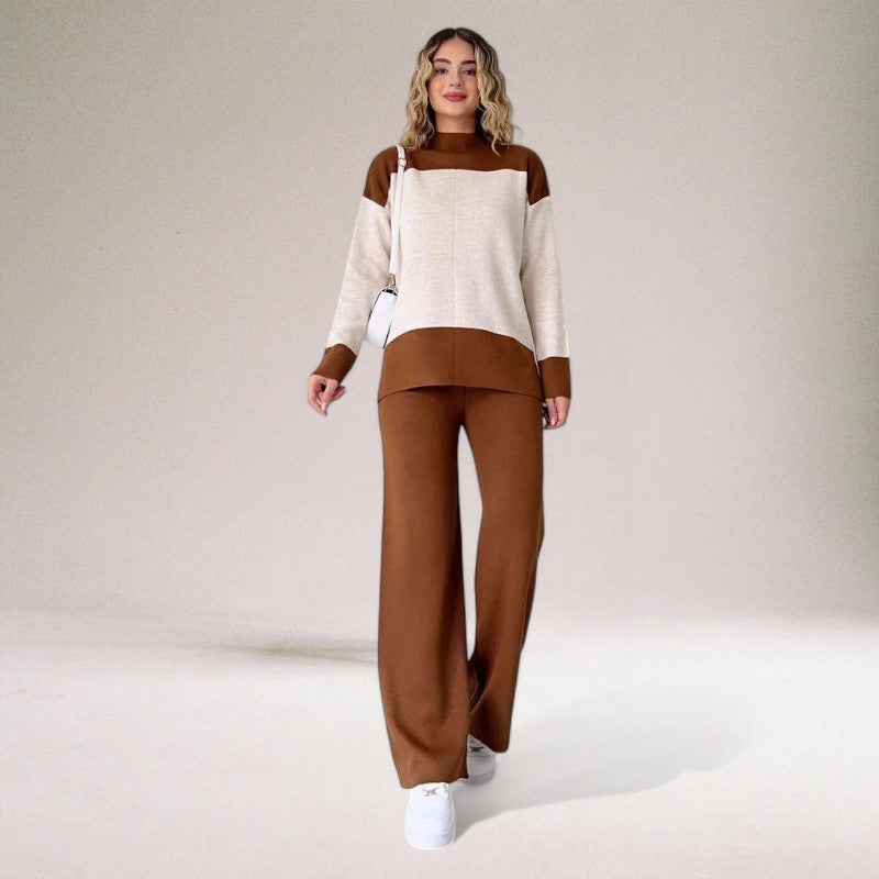 Vera Classe™ | Il set felpa chic bicolore