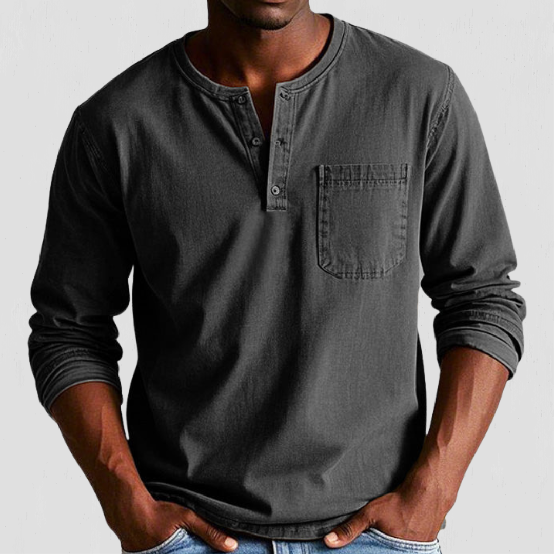 Marco™ | Camicia casual premium a maniche lunghe