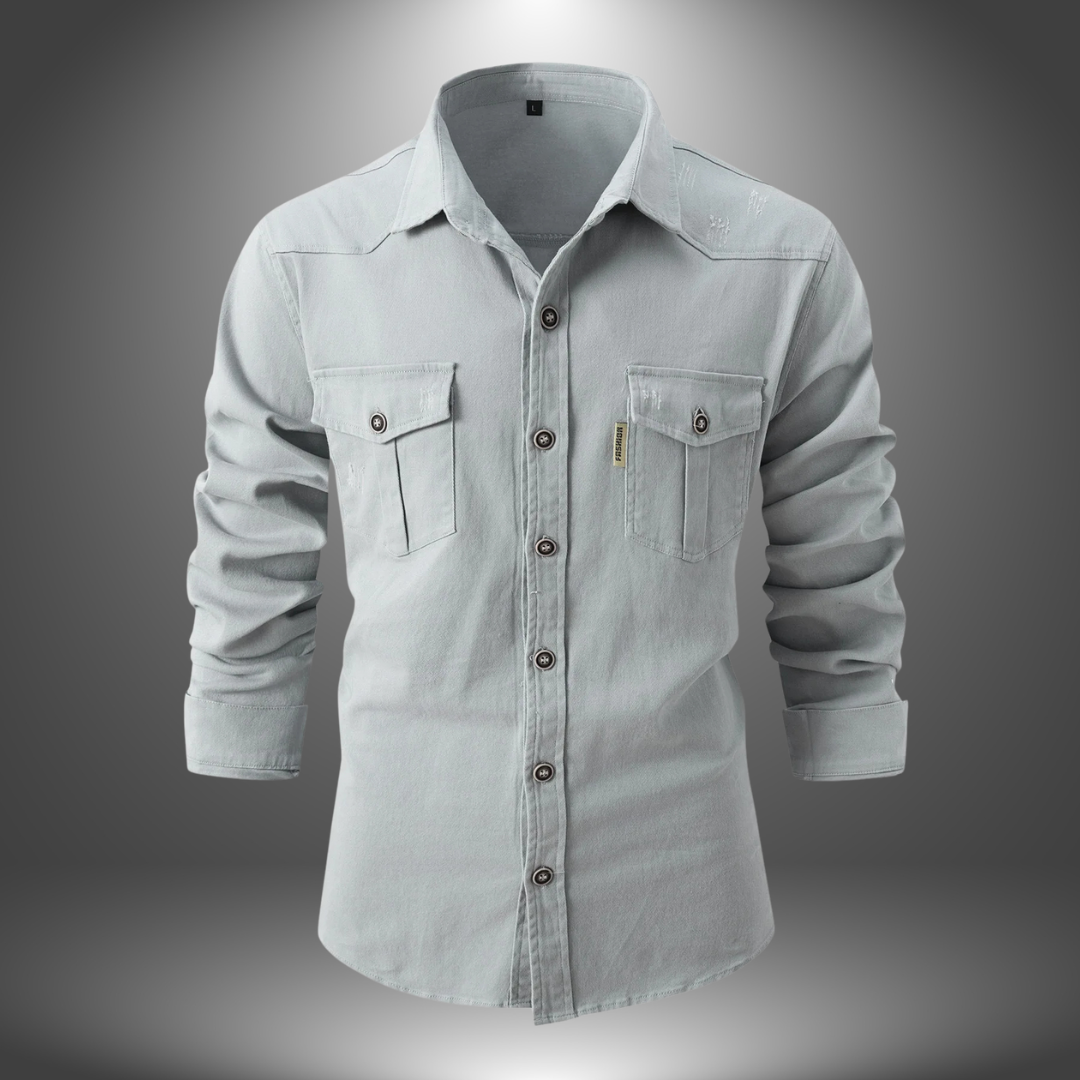 Vera Classe™ | Camicia a Maniche Lunghe Sartoriale