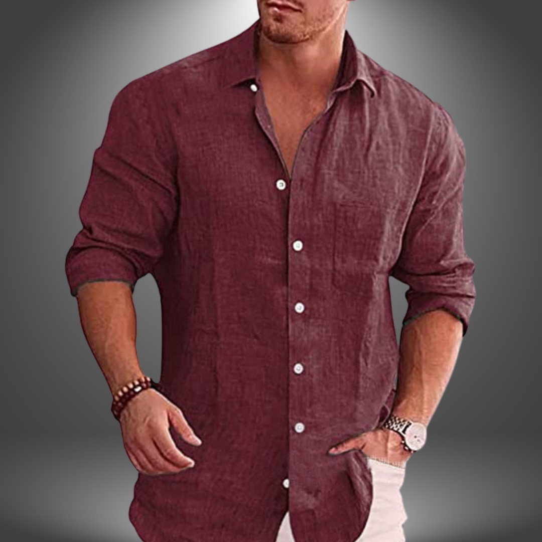 Vera Classe™ | Camicia Classica da Uomo dal Look Naturale