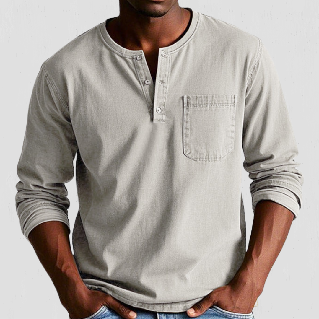 Marco™ | Camicia casual premium a maniche lunghe