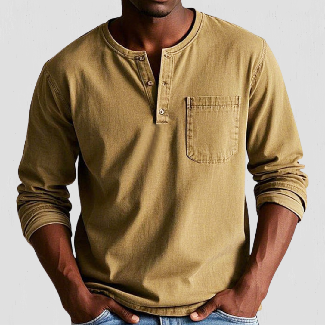 Marco™ | Camicia casual premium a maniche lunghe