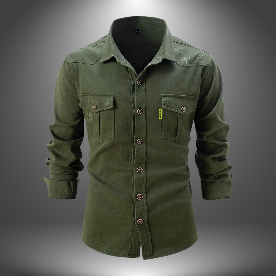 Vera Classe™ | Camicia a Maniche Lunghe Sartoriale