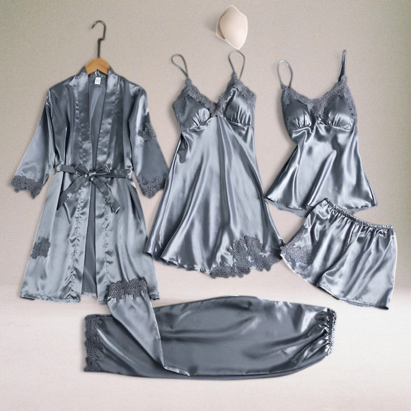 Vera Classe™ | Set di lingerie in raso senza tempo