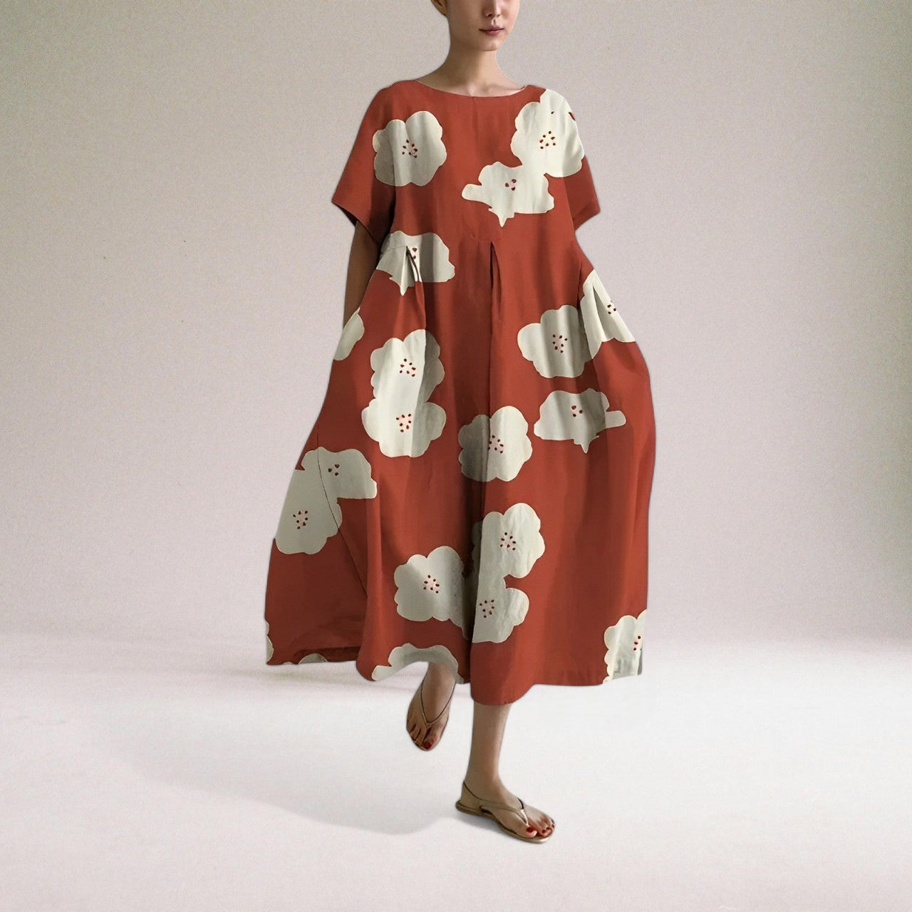 Vera Classe™ | Vestito boho floreale vibrante