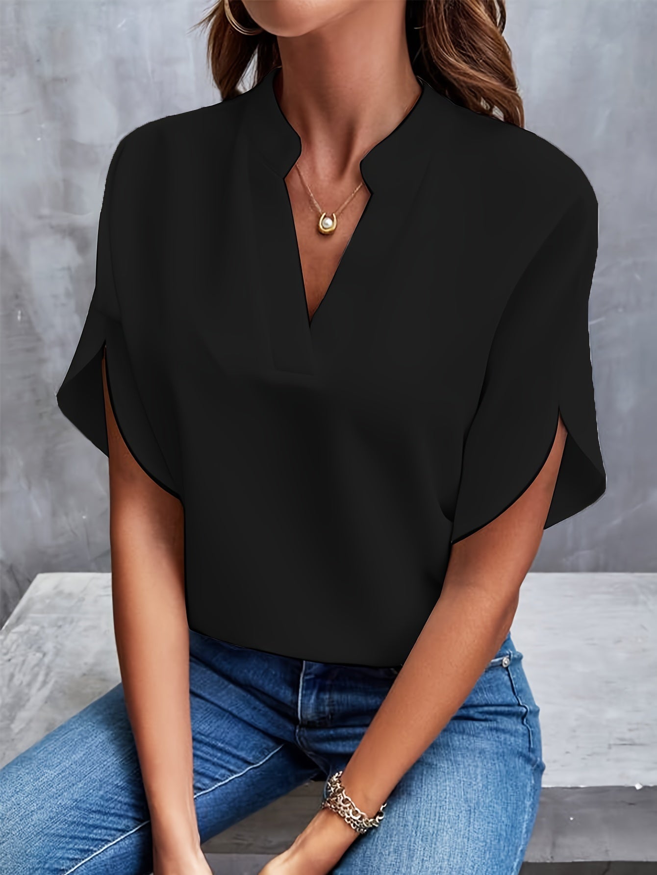 Vera Classe™ | BLUSA ELEGANTE E VERSATILE