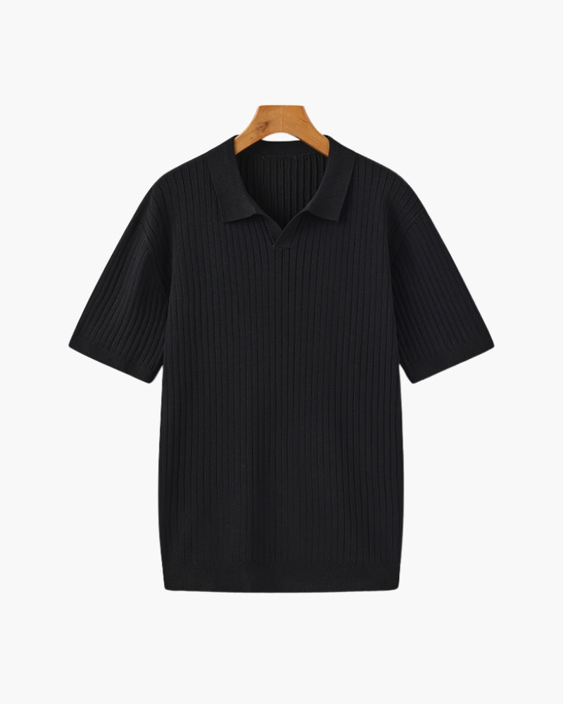Enrico™ | Premium Ribbed Polo