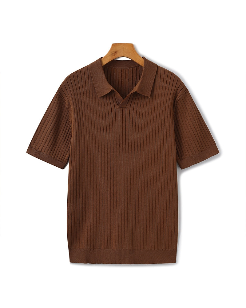 Enrico™ | Premium Ribbed Polo