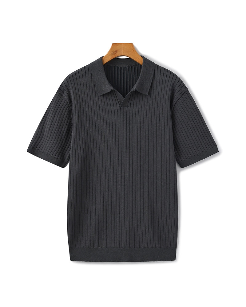 Enrico™ | Premium Ribbed Polo