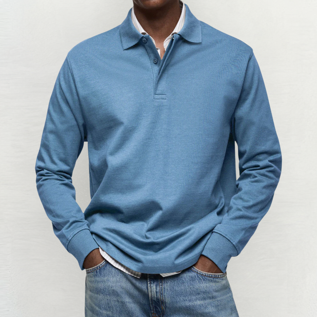 Luca | Polo Maniche Lunghe Casual