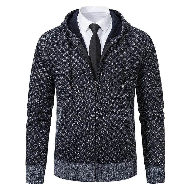 Vera Classe™ | Giacca Elegante con Cappuccio per Uomo