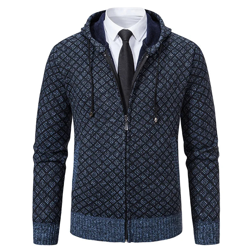 Vera Classe™ | Giacca Elegante con Cappuccio per Uomo