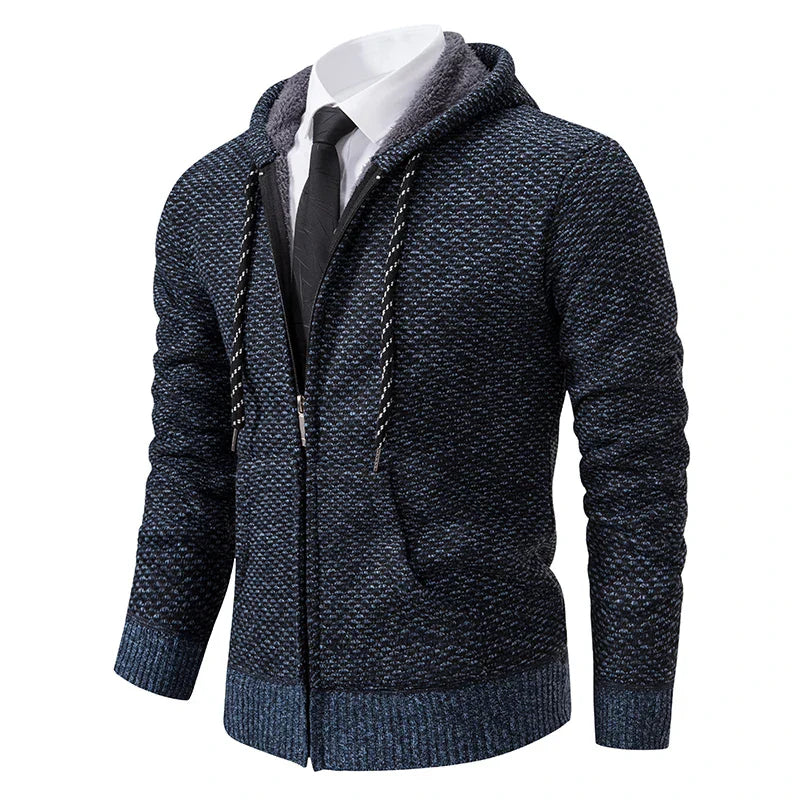 Vera Classe™ | Giacca Tricot con Cappuccio per Uomo