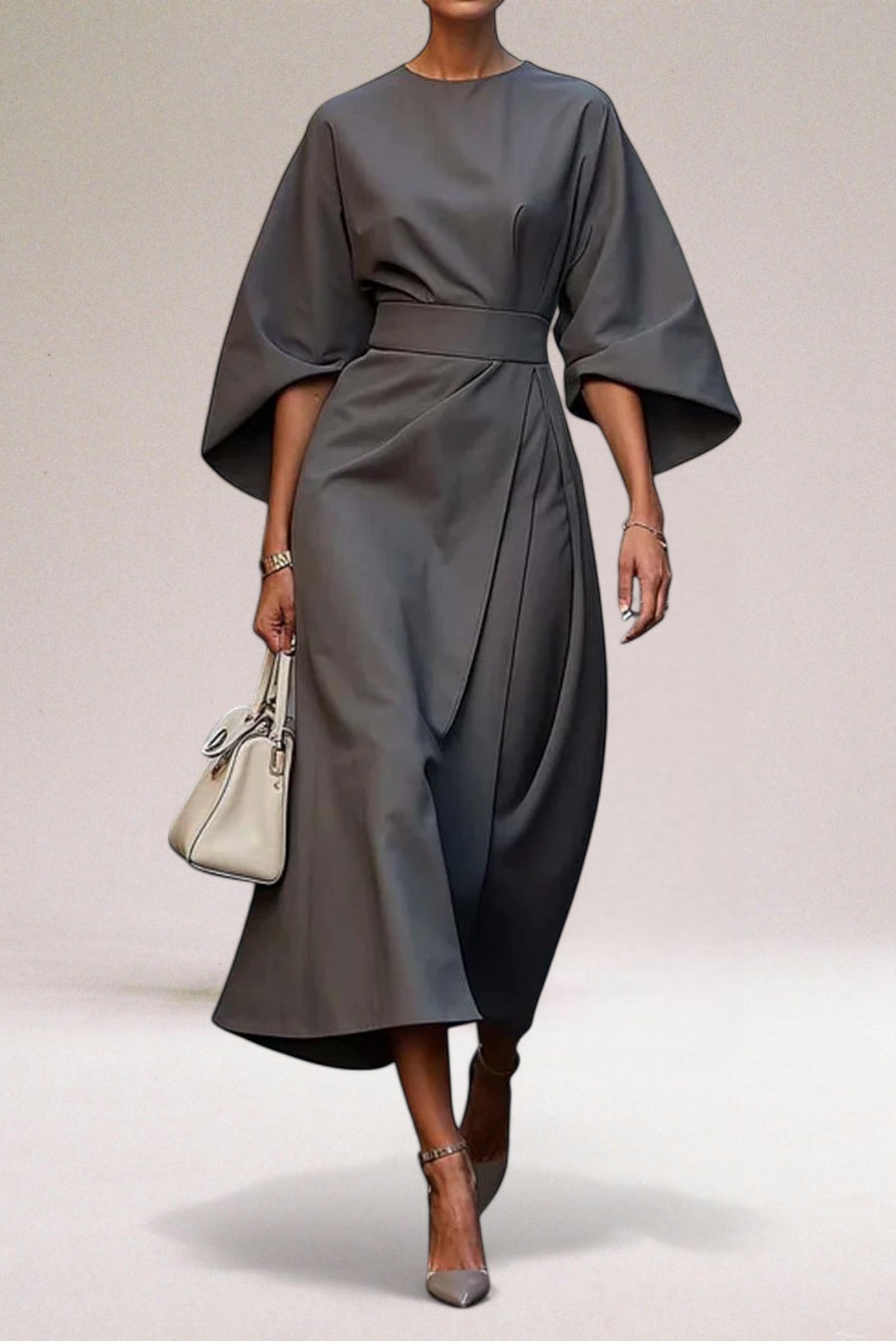 Vera Classe™ | Il vestito chic con maniche a lanterna