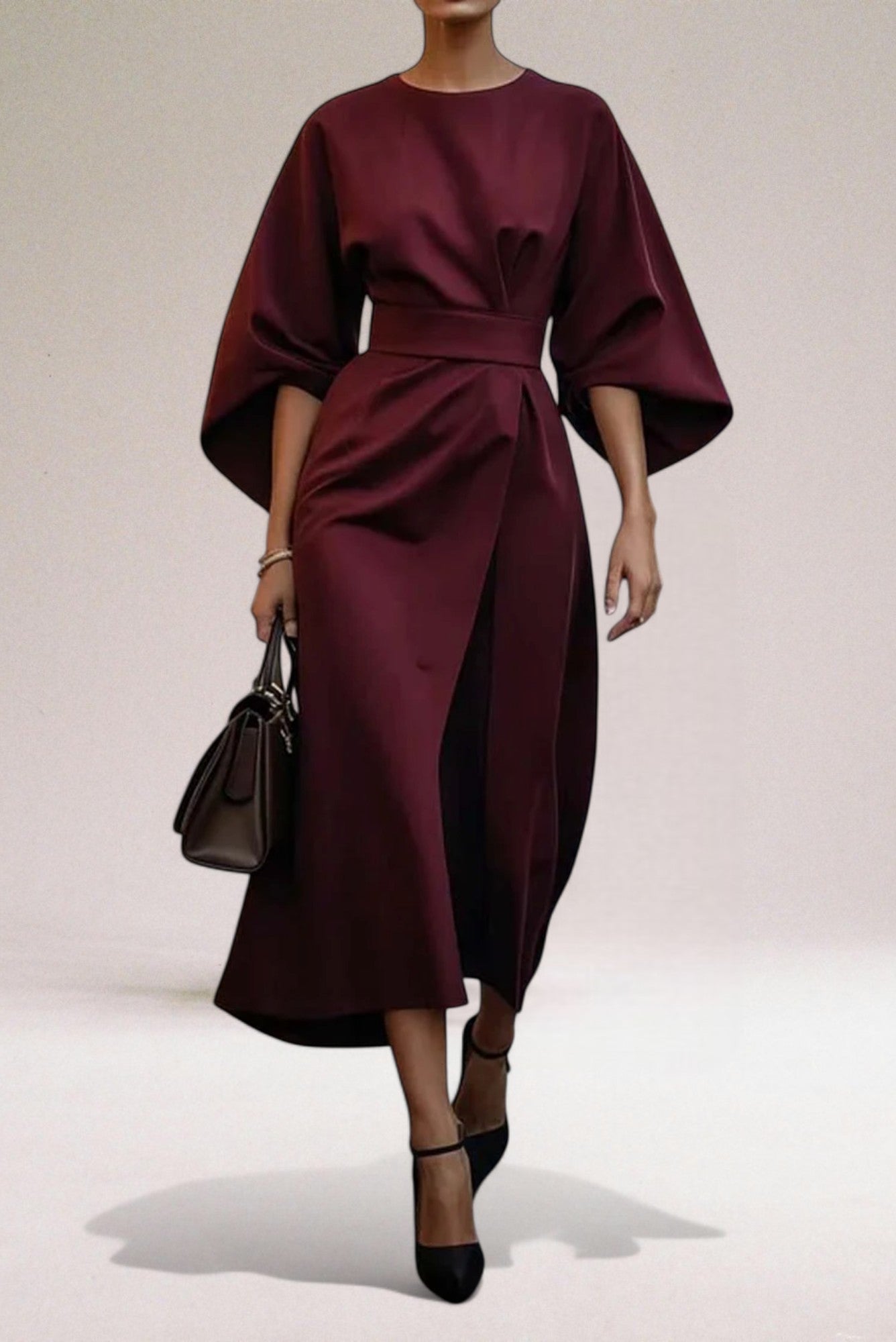 Vera Classe™ | Il vestito chic con maniche a lanterna