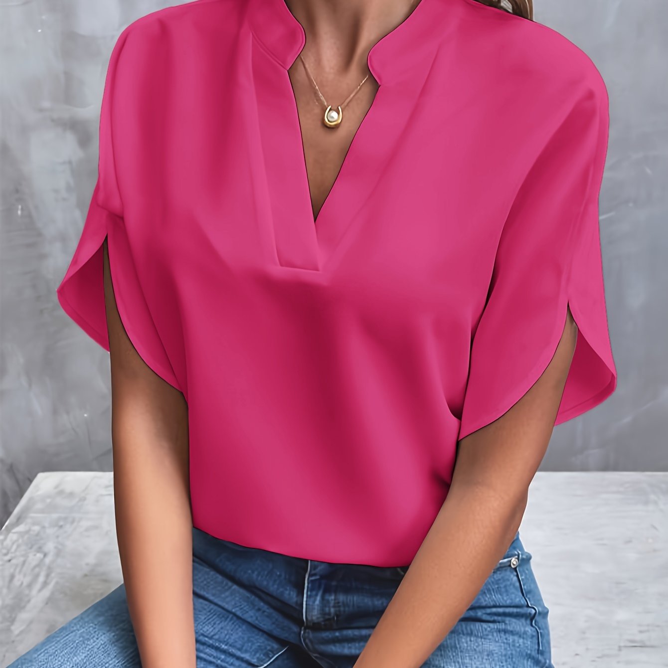 Vera Classe™ | BLUSA ELEGANTE E VERSATILE