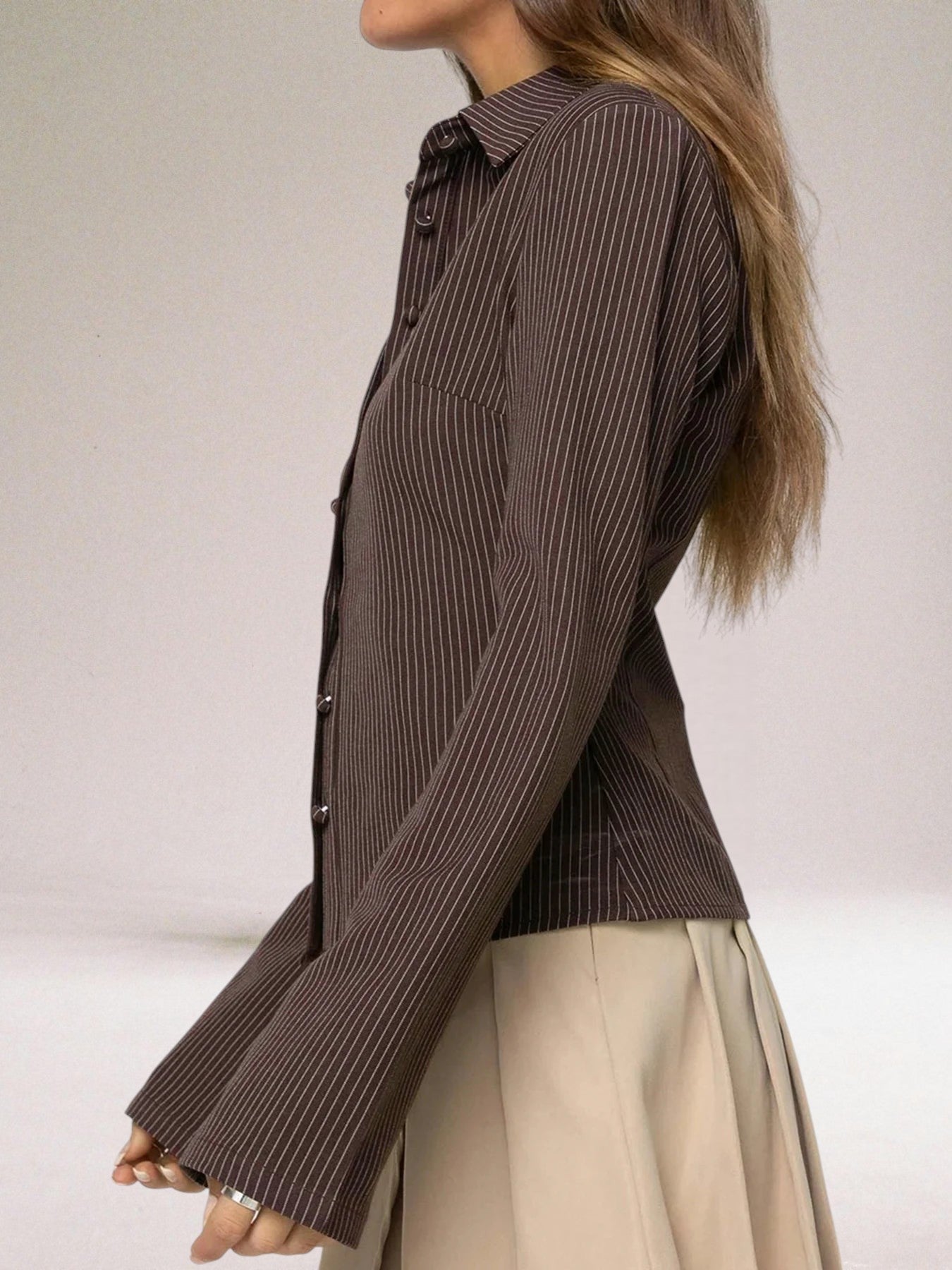 Vera Classe™ | Camicetta chic button-up retrò