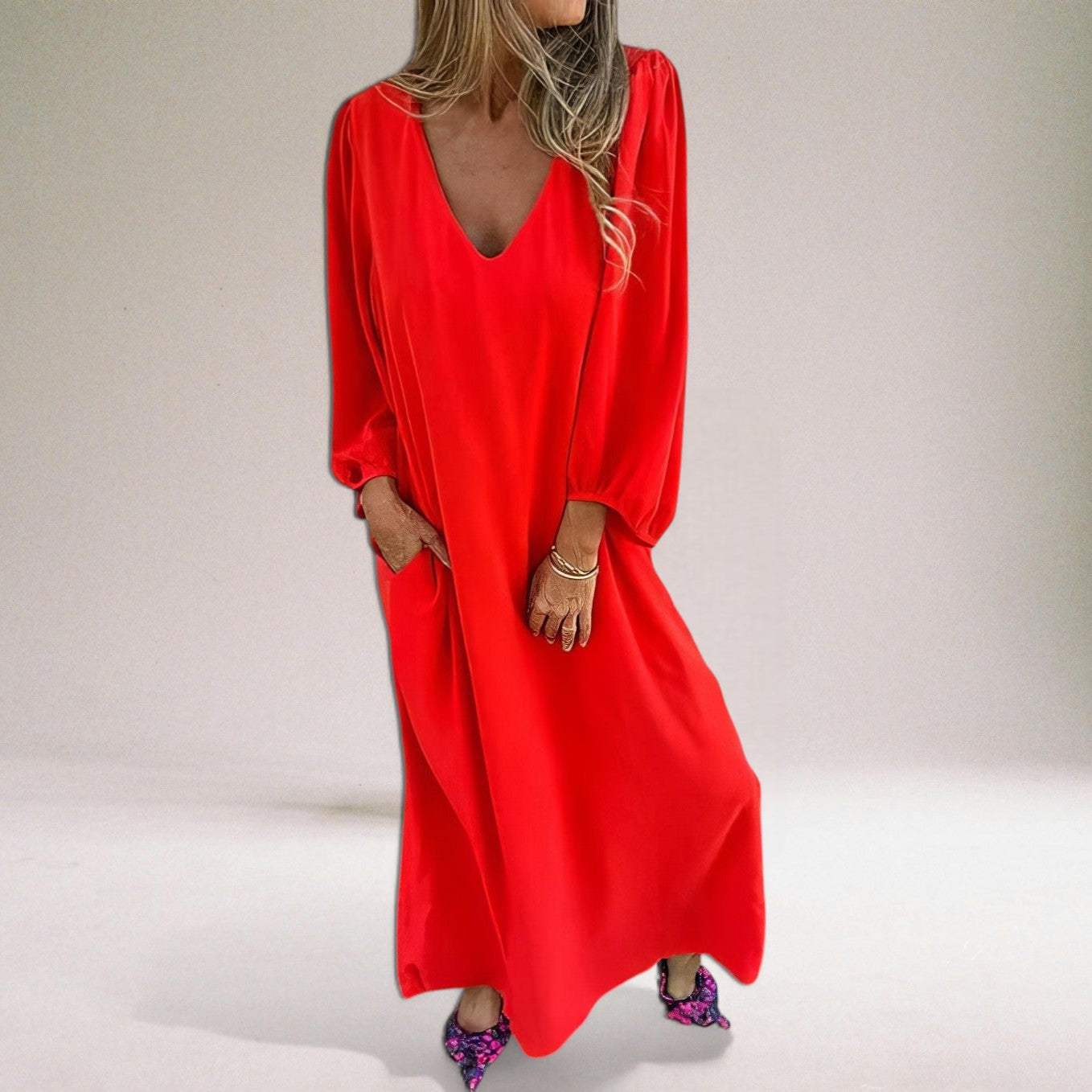 Vera Classe™ | Abito lungo boho chic