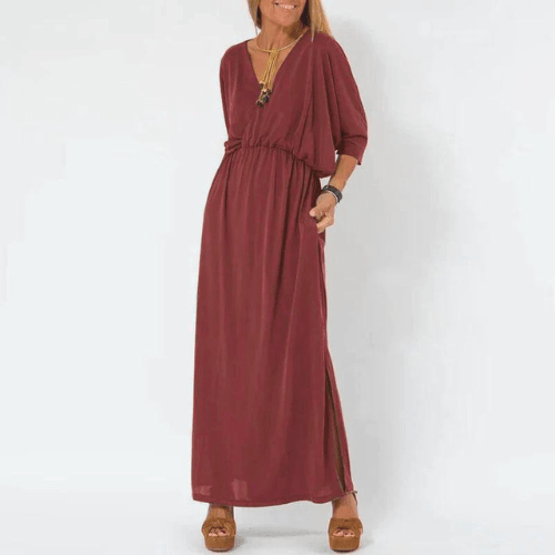 Michela - Abito da Donna Elegante a Vita Alta – Stile Vintage Retrò