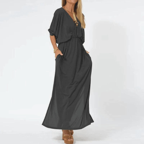 Michela - Abito da Donna Elegante a Vita Alta – Stile Vintage Retrò