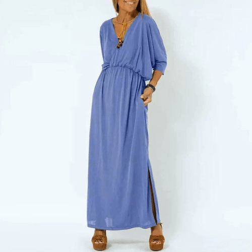 Michela - Abito da Donna Elegante a Vita Alta – Stile Vintage Retrò