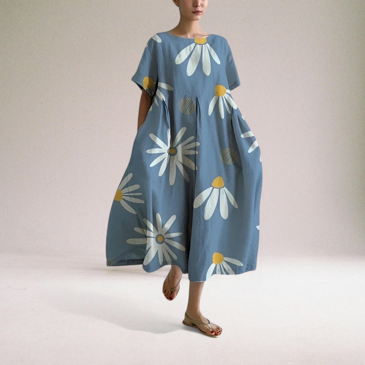 Vera Classe™ | Vestito boho floreale vibrante