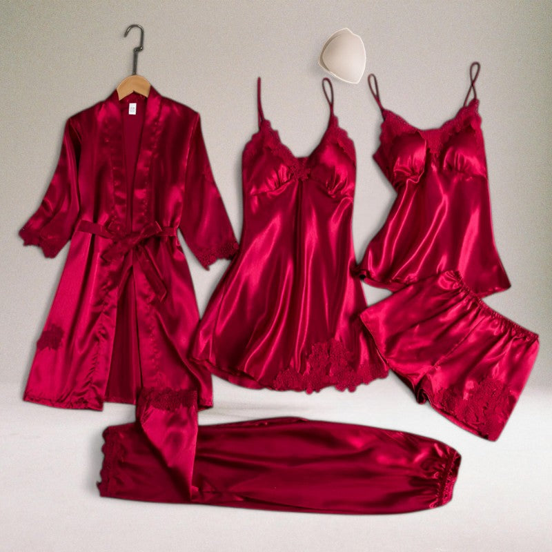 Vera Classe™ | Set di lingerie in raso senza tempo