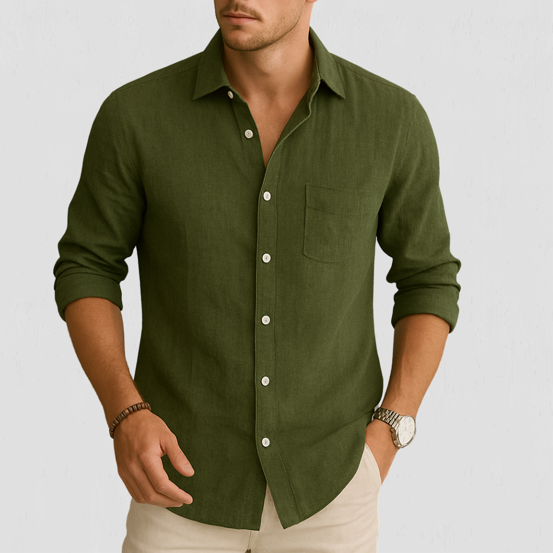 Vera Classe™ | Camicia Classica da Uomo dal Look Naturale