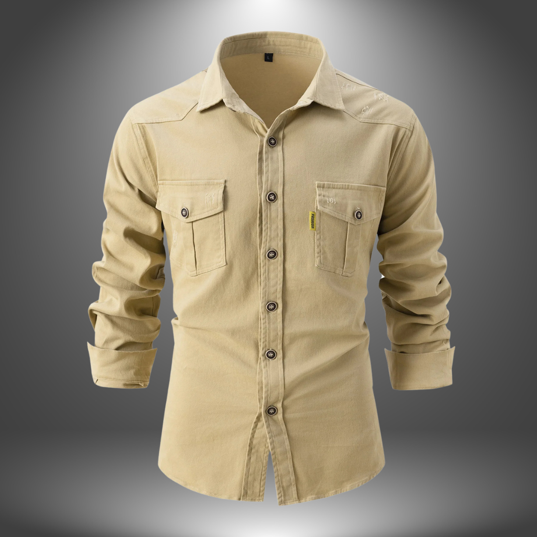 Vera Classe™ | Camicia a Maniche Lunghe Sartoriale