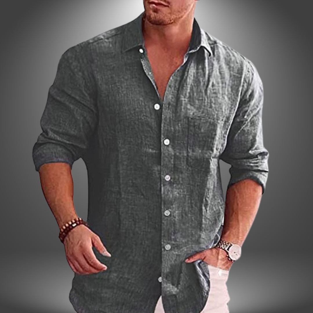 Vera Classe™ | Camicia Classica da Uomo dal Look Naturale