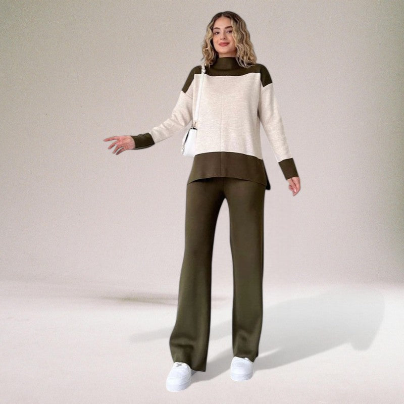 Vera Classe™ | Il set felpa chic bicolore