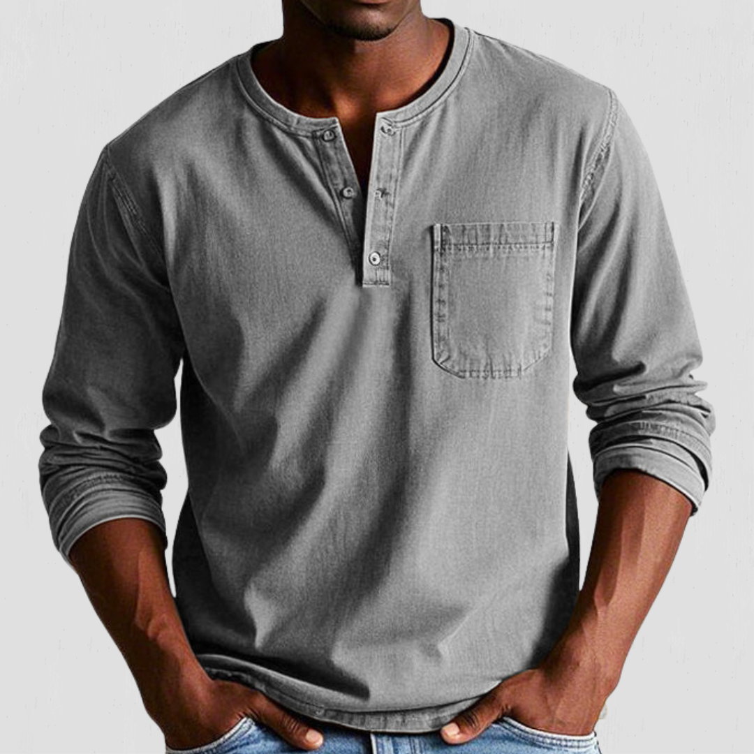 Marco™ | Camicia casual premium a maniche lunghe