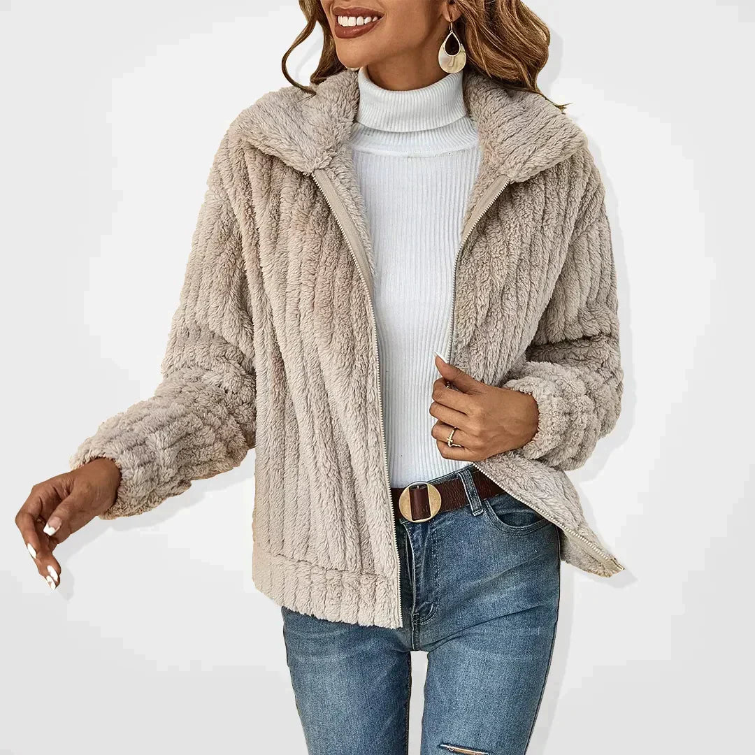 Vera Classe™ | CARDIGAN IN PELUCHE ELEGANTE