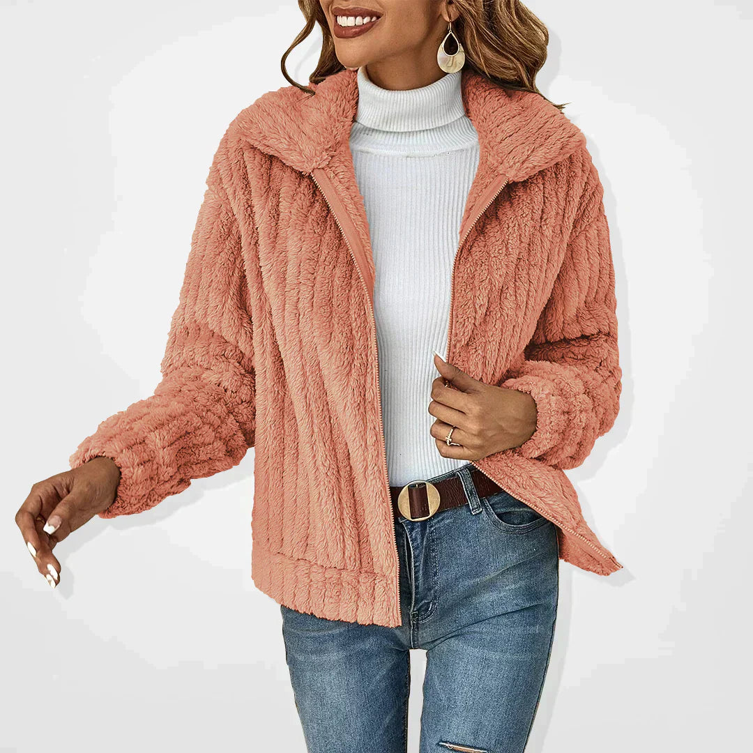Vera Classe™ | CARDIGAN IN PELUCHE ELEGANTE