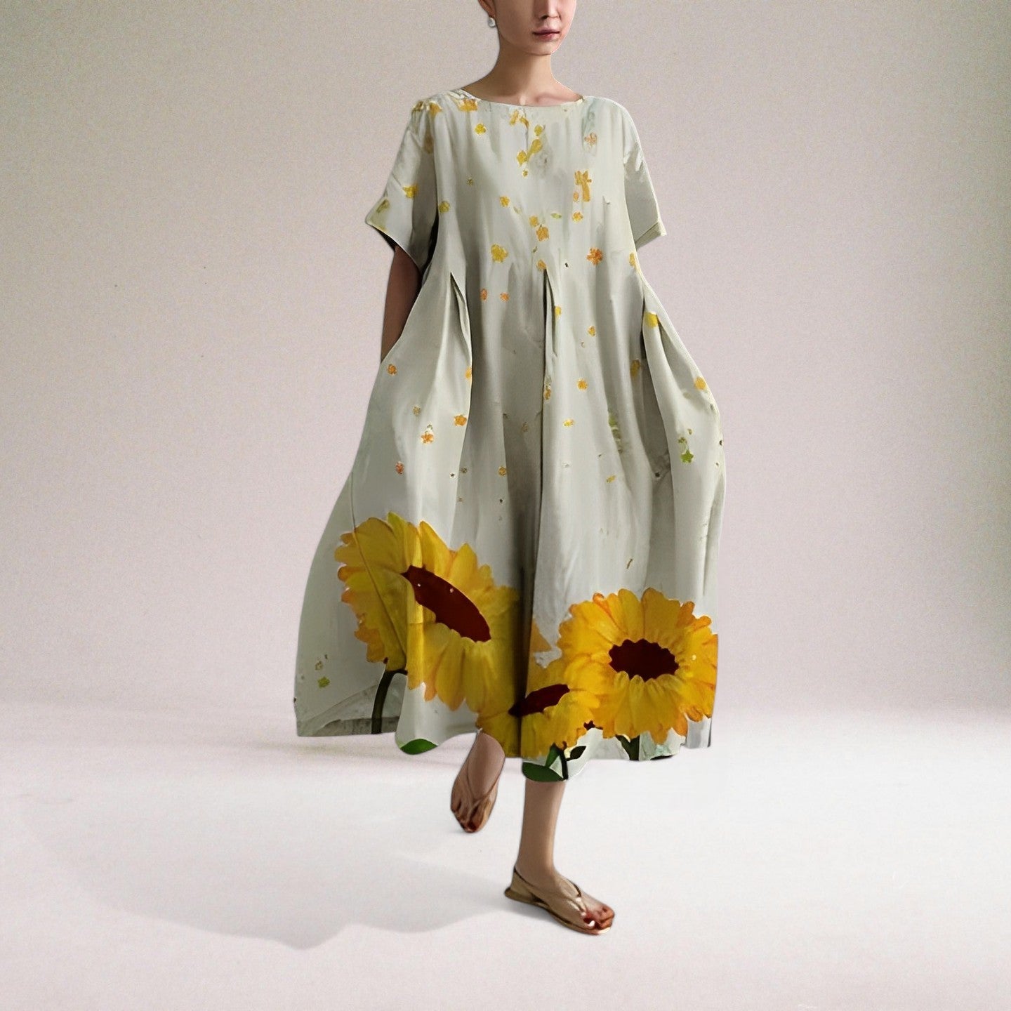 Vera Classe™ | Vestito boho floreale vibrante