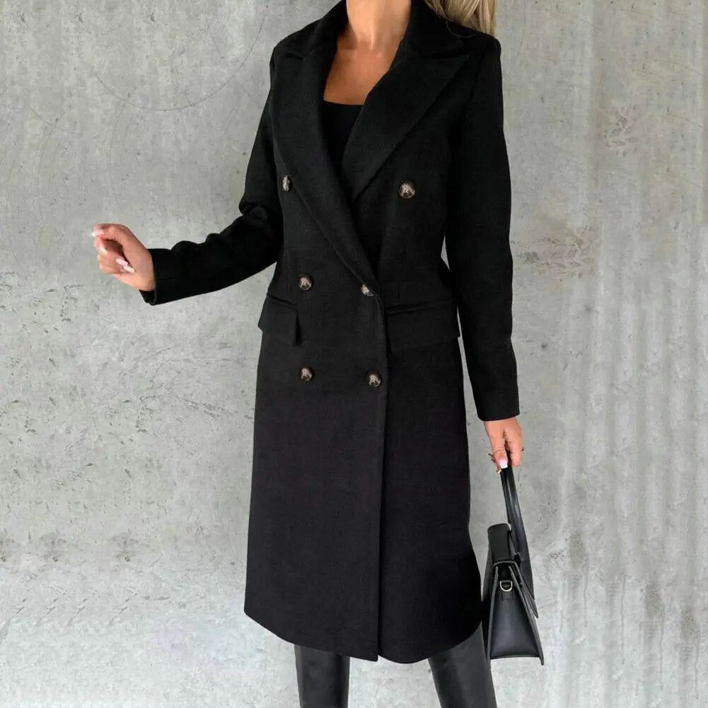 Vera Classe™ | CAPPOTTO LUNGO CON DOPPIO BOTTONE