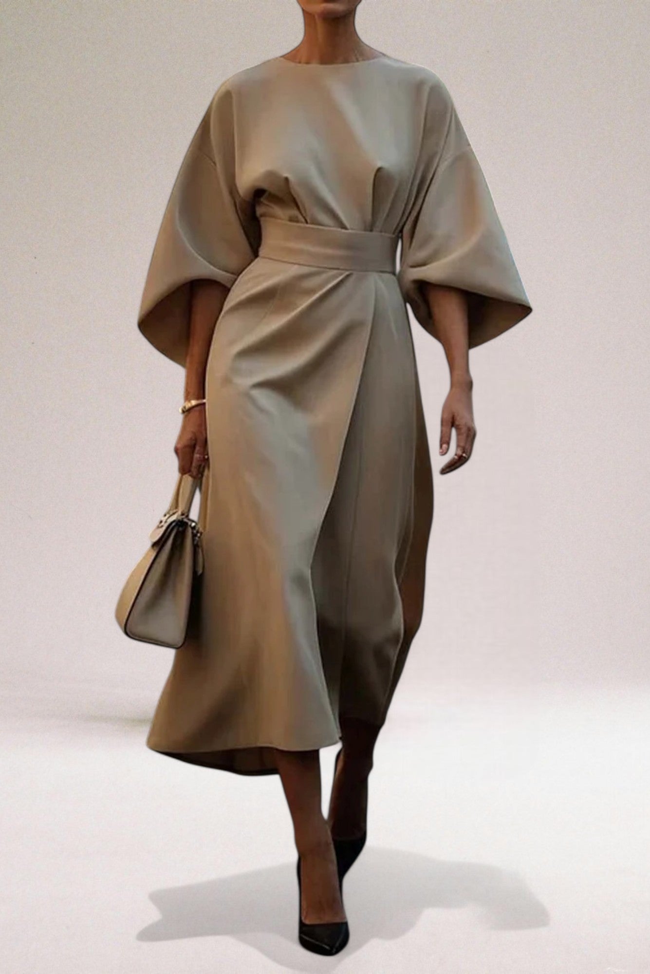 Vera Classe™ | Il vestito chic con maniche a lanterna