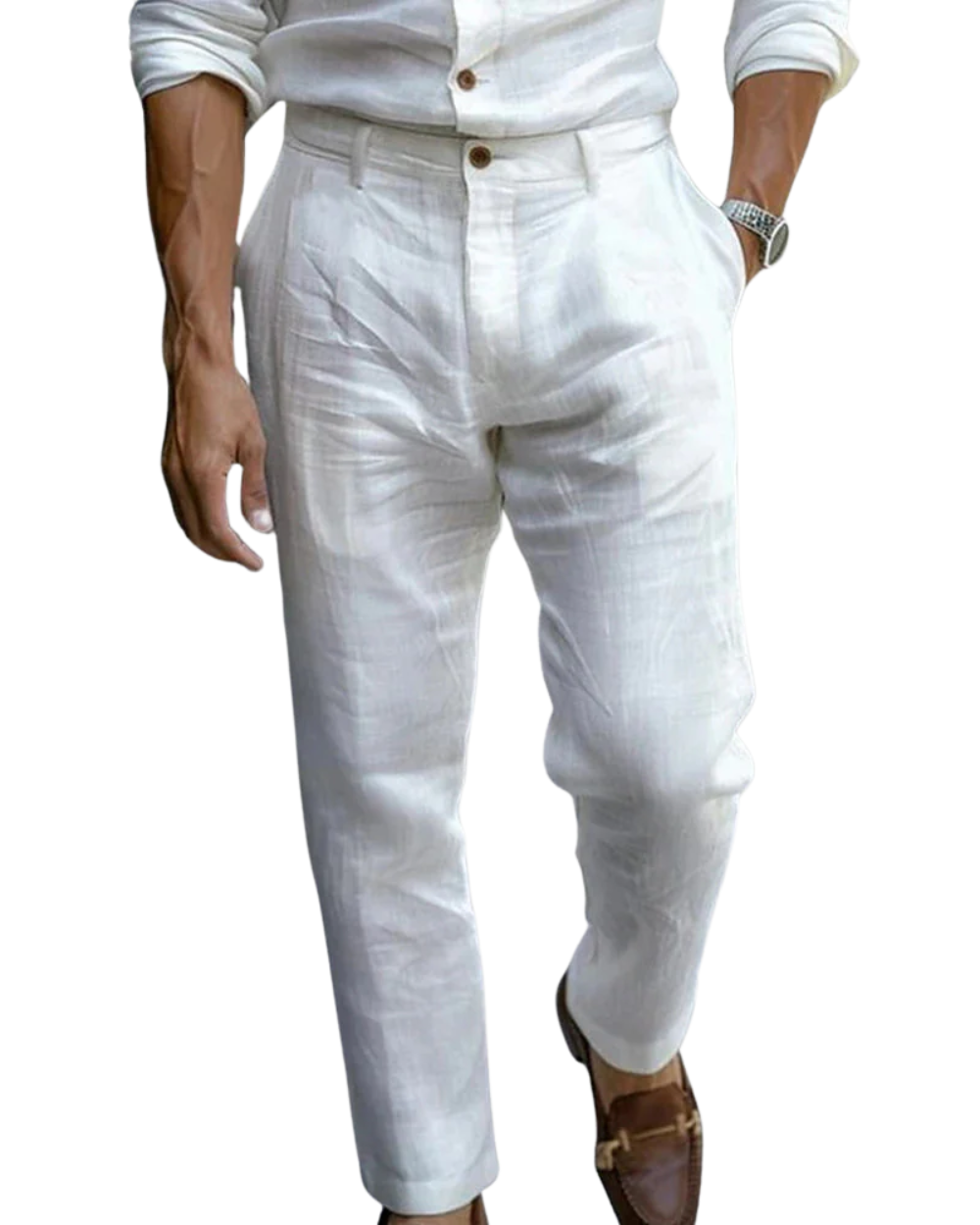 Vera Classe™  - Pantaloni in lino Tropez Chic