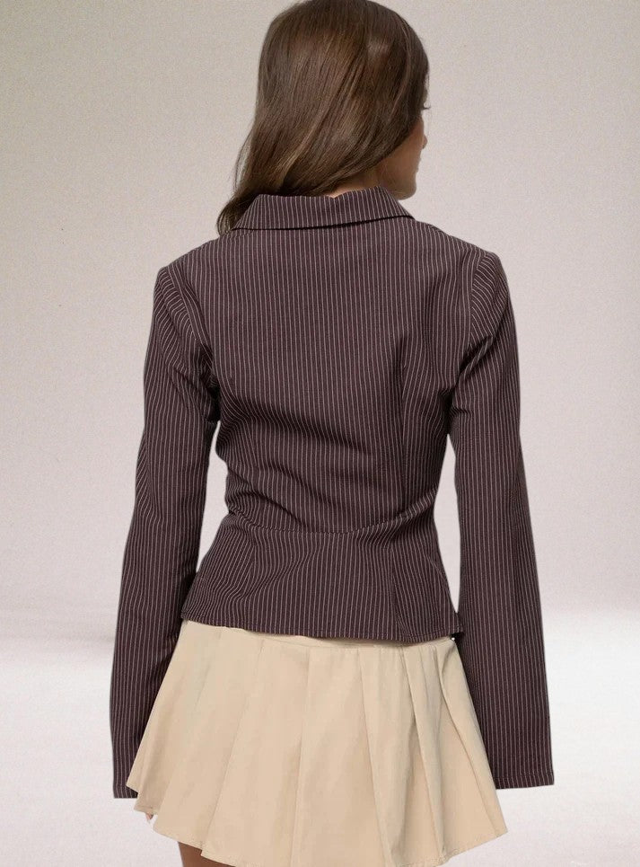 Vera Classe™ | Camicetta chic button-up retrò