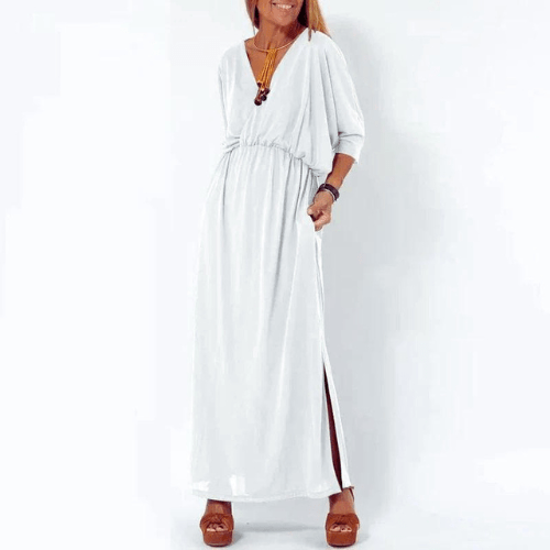 Michela - Abito da Donna Elegante a Vita Alta – Stile Vintage Retrò